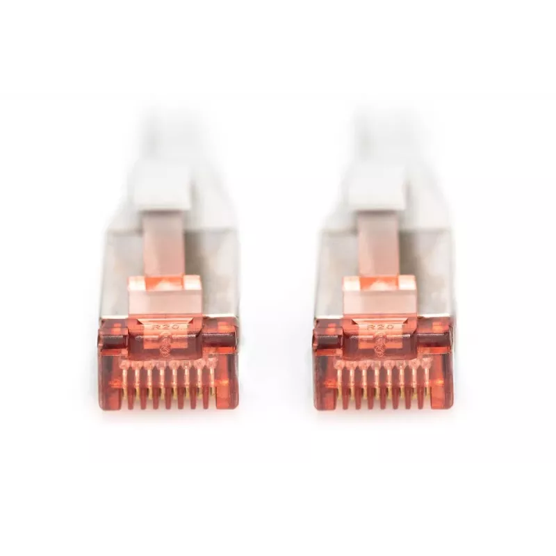 Cavo patch DIGITUS - CAT6 - S/FTP - protezione linguetta - Cu - 5m - grigio