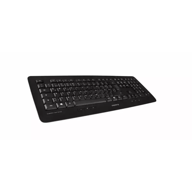 CHERRY DW 5100 tastiera mouse inclusi universale RF Wireless QWERTZ tedesco nero