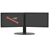 Supporto doppio monitor con sollevamento Ergotron Neo Flex 62,2 cm nero