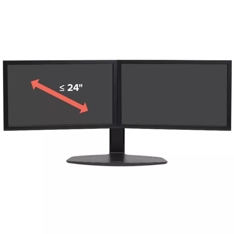 Supporto doppio monitor con sollevamento Ergotron Neo Flex 62,2 cm nero