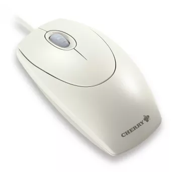 Mouse CHERRY WHEELMaus ottico con cavo, grigio chiaro, PS2/USB
