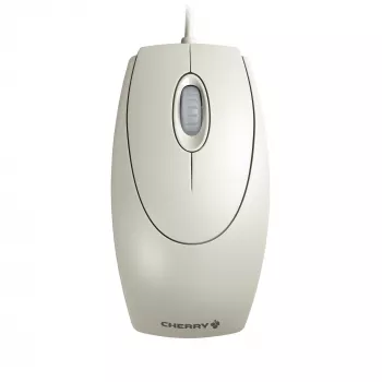 Mouse CHERRY WHEELMaus ottico con cavo, grigio chiaro, PS2/USB
