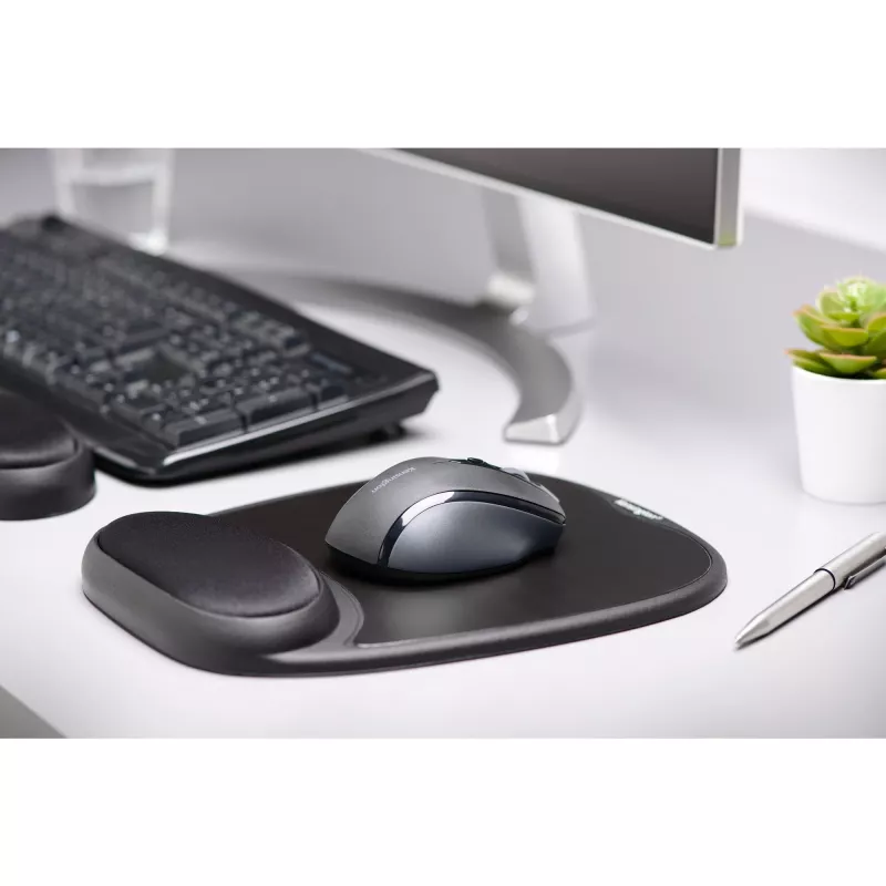 Tappetino per mouse Kensington Memory Gel con poggiapolsi integrato