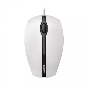 Mouse CHERRY GENTIX CON CAVO, grigio chiaro, USB