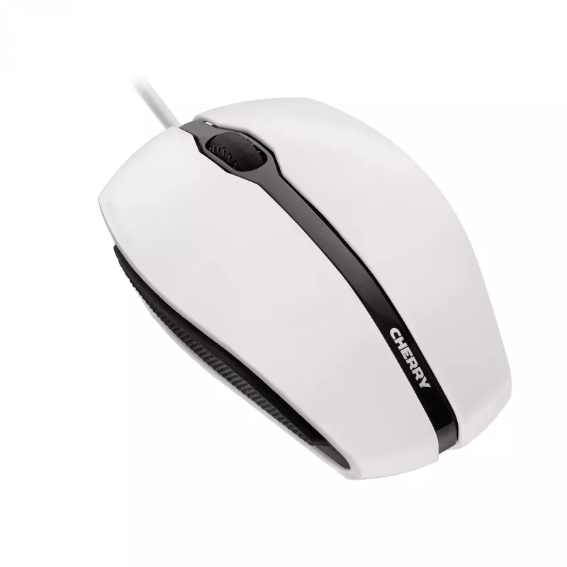 Mouse CHERRY GENTIX CON CAVO, grigio chiaro, USB
