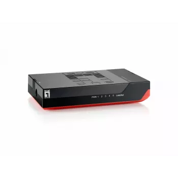 Switch Gigabit Ethernet 5 porte LevelOne GSW-0507