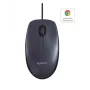 Mouse LOGITECH - B100 - ottico - nero