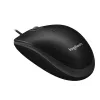 Mouse LOGITECH - B100 - ottico - nero