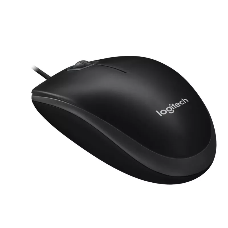 Mouse LOGITECH - B100 - ottico - nero