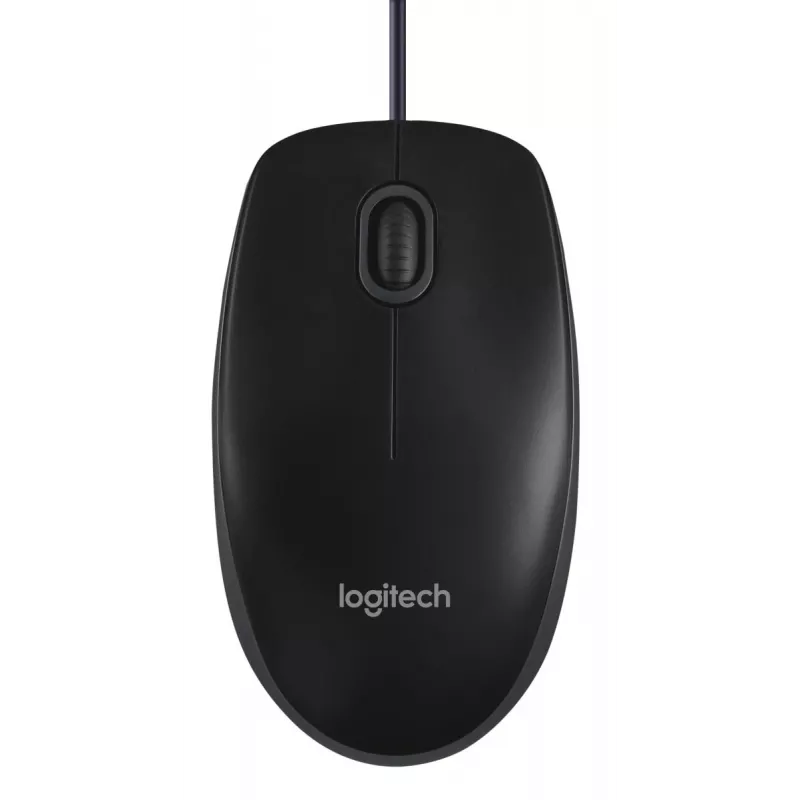 Mouse LOGITECH - B100 - ottico - nero