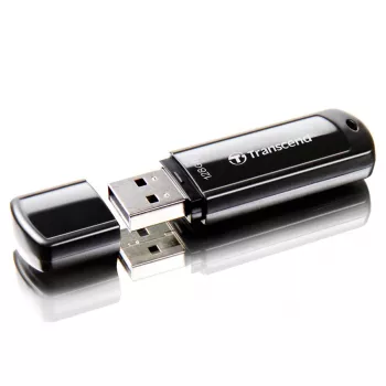 TRANSCEND Jetflash 700 - 128GB chiavetta USB - USB 3.0 - nero