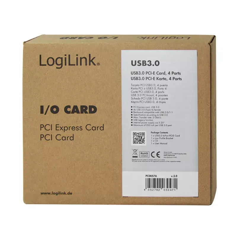 Scheda di interfaccia LogiLink PC0057A