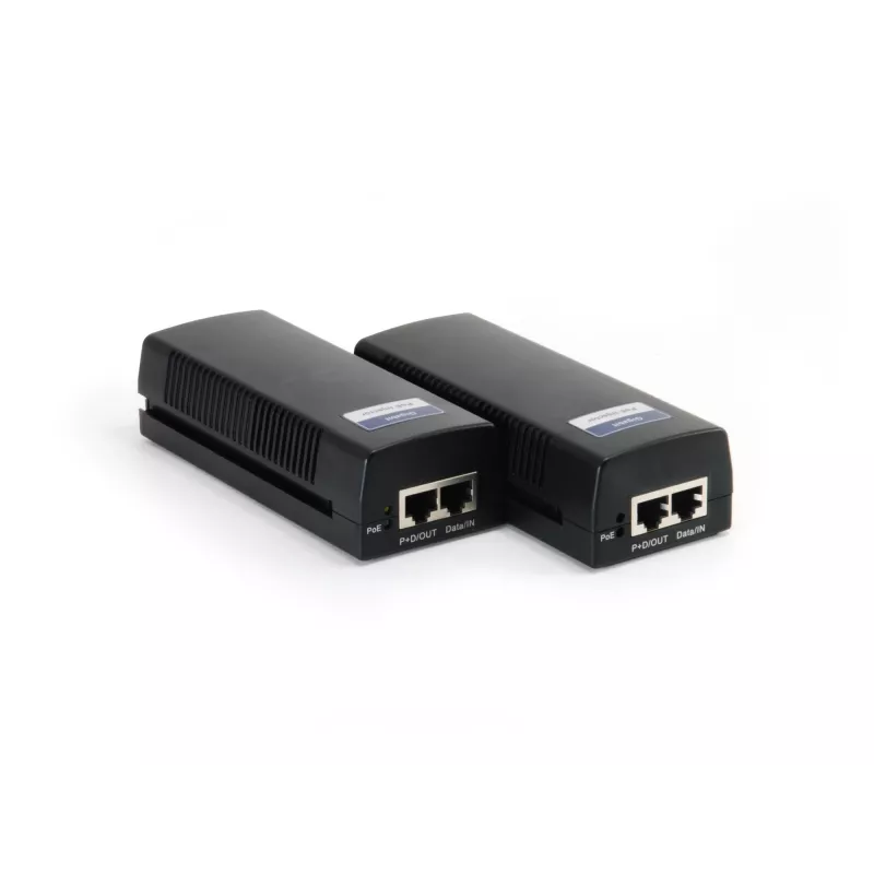 LevelOne POI-3000 iniettore Gigabit PoE+, 30 W, nero