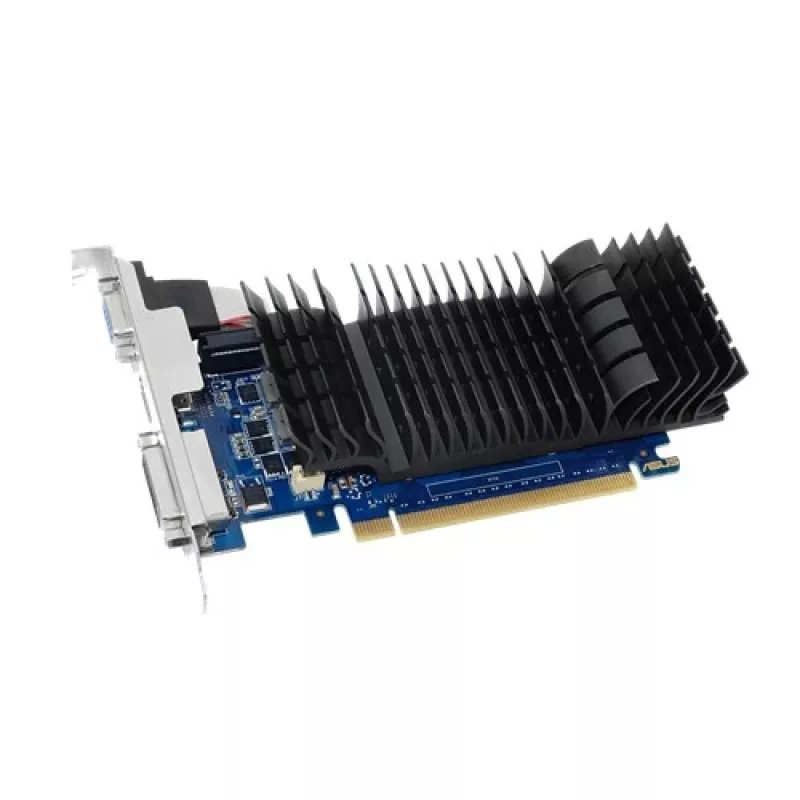 Scheda grafica ASUS GeForce GT 730, 2 GB GDDR5, 64-bit, PCIe 2.0, raffreddamento passivo