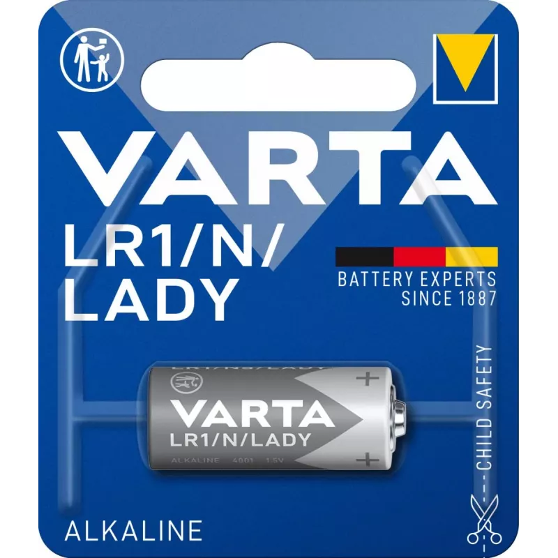 Varta Professional Electronics LR1 (Lady/N) batteria alcalina 1,5 V, 1 pz. (04001101401)