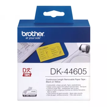 Brother DK-44605 etichetta per stampante gialla