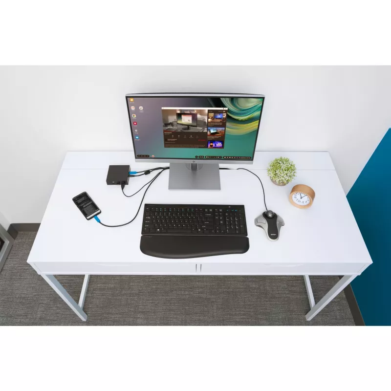 Kensington Orbit trackball ottico, ambidestro, ottico, USB Type-A, argento