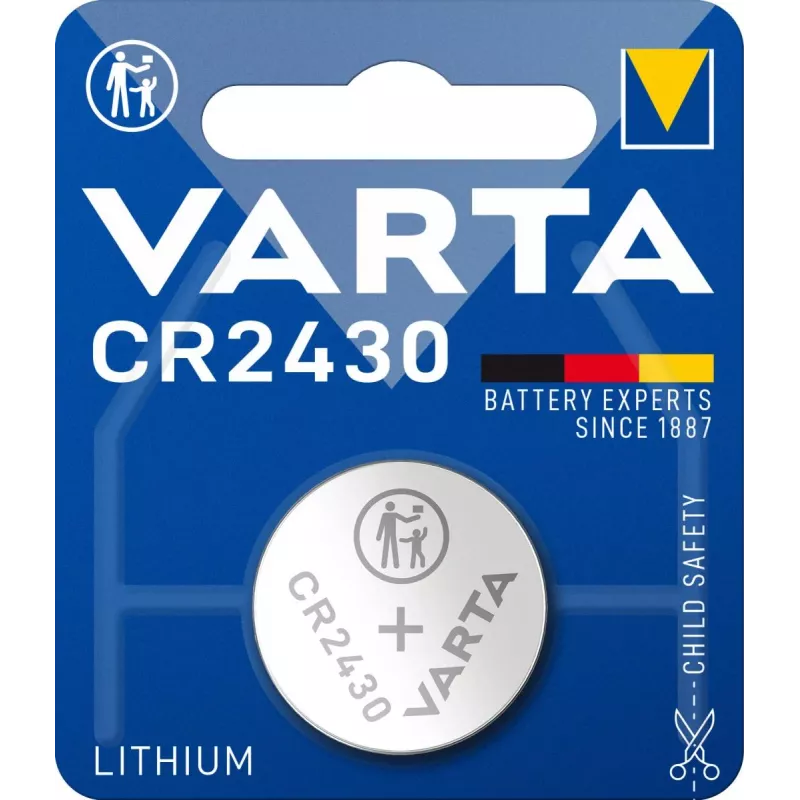 VARTA batteria litio a bottone CR2430 3V