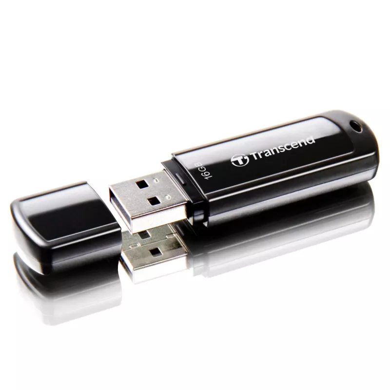 TRANSCEND Jetflash 700 - 16GB chiavetta USB - USB 3.0 - nero