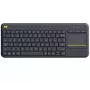 LOGITECH Wireless Touch Keyboard K400 Plus - nero - Qwerty olandese