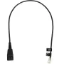 Cavo telefonico Jabra 8800-00-01 QD RJ10 0,5 m nero