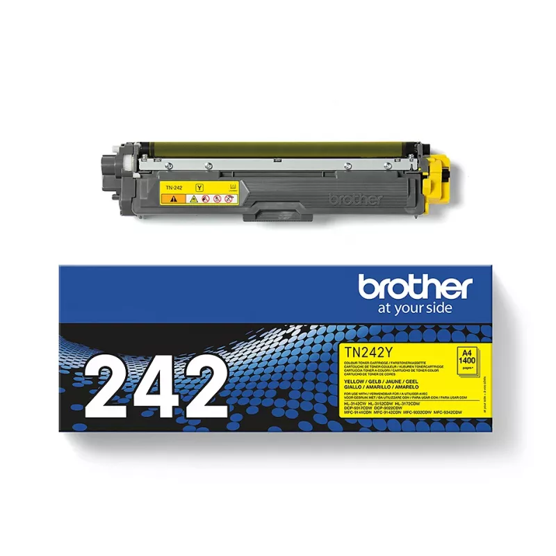 Brother TN-242Y cartuccia toner 1 pezzo originale giallo