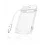 ICY BOX IB-AC703-C case HDD/SSD trasparente, bianco 2,5