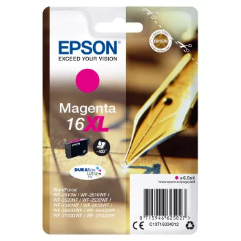 Inchiostro Epson Pen and crossword confezione singola magenta 16XL DURABrite Ultra