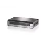 LevelOne print server, 2 x USB, 1 x parallela, grigio, attività, link, alimentazione, stato, Taiwan, Ethernet LAN, IEEE 802.3, IEEE 802.3u, 10,100 Mbit/s
