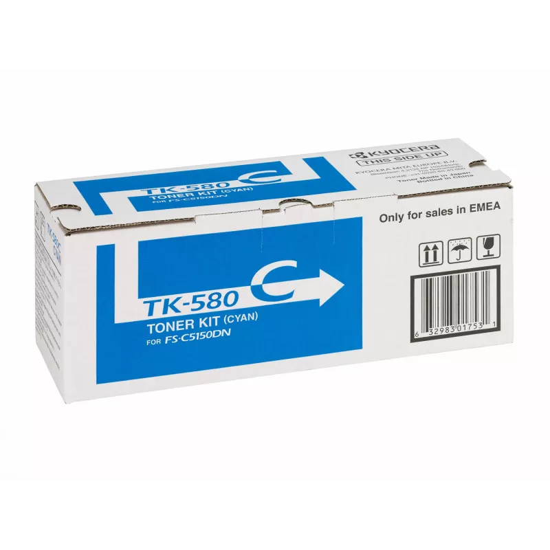 Cartuccia toner Kyocera TK-580C 15000 pagine ciano