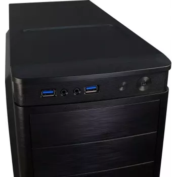 Case PC Inter-Tech IT-5905 Midi Tower nero