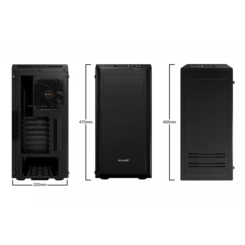 be quiet Pure Base 600 Window Midi Tower nero