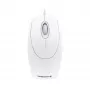 CHERRY WHEELMaus mouse ottico con cavo, grigio chiaro, PS2/USB, ambidestro, ottico, USB Type-A, 1000 DPI, bianco