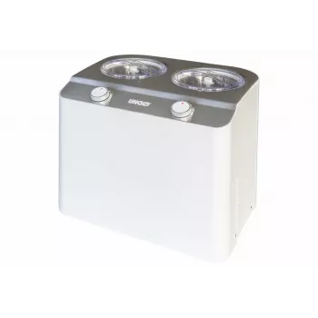 Unold Doppio macchina per gelato con compressore 2,4 L 250 W seta opaca, bianco