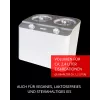 Unold 48830 Doppio gelatiera, bianca