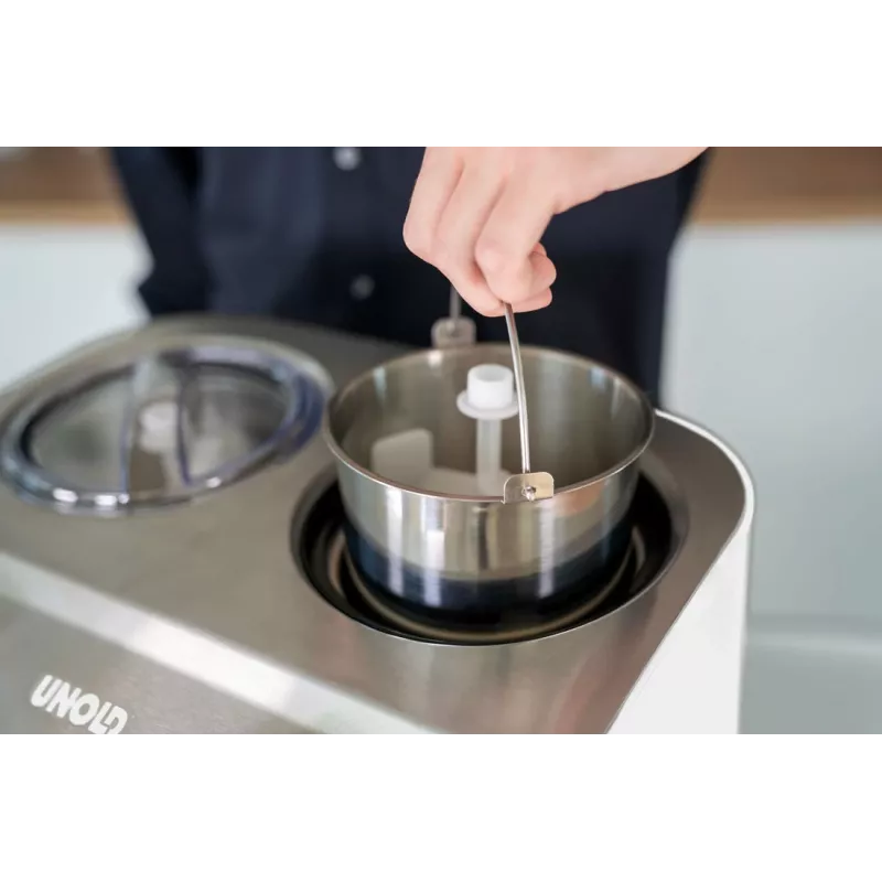 Unold 48830 Doppio gelatiera, bianca