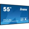 iiyama LH5560UHS-B2AG Signage Display Digital A-board 138,7 cm (54,6 inch) LED Wi-Fi 500 cd/m² 4K Ultra HD nero processore integrato Android 11 24/7