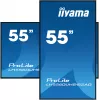 iiyama LH5560UHS-B2AG Signage Display Digital A-board 138,7 cm (54,6 inch) LED Wi-Fi 500 cd/m² 4K Ultra HD nero processore integrato Android 11 24/7