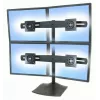 Supporto da tavolo per monitor Ergotron DS Series DS100 Quad 61 cm nero