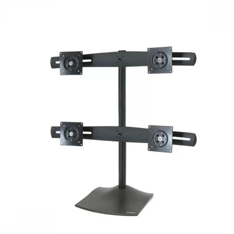 Supporto da tavolo per monitor Ergotron DS Series DS100 Quad 61 cm nero