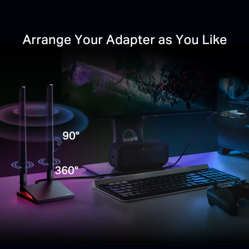 Adattatore PCIe TP-Link Archer BE9300 Wi-Fi 7 Bluetooth 5.4