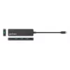 Dock/hub Manhattan USB-C, porte (4): USB-A (x4), 5 Gbps (USB 3.2 Gen1 noto anche come USB 3.0), alimentato via USB (nessun alimentatore esterno necessario), equivalente a HB30CM4AB