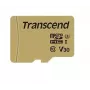 Scheda micro SDHC TRANSCEND 500s 16 GB UHS-I U3 MLC con adattatore