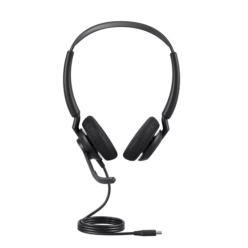 Jabra Engage 50 II - USB-C UC Stereo, con filo, ufficio/call center, 65 g, cuffie, nero