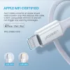 Ugreen 10493 cavo Lightning 1 m bianco
