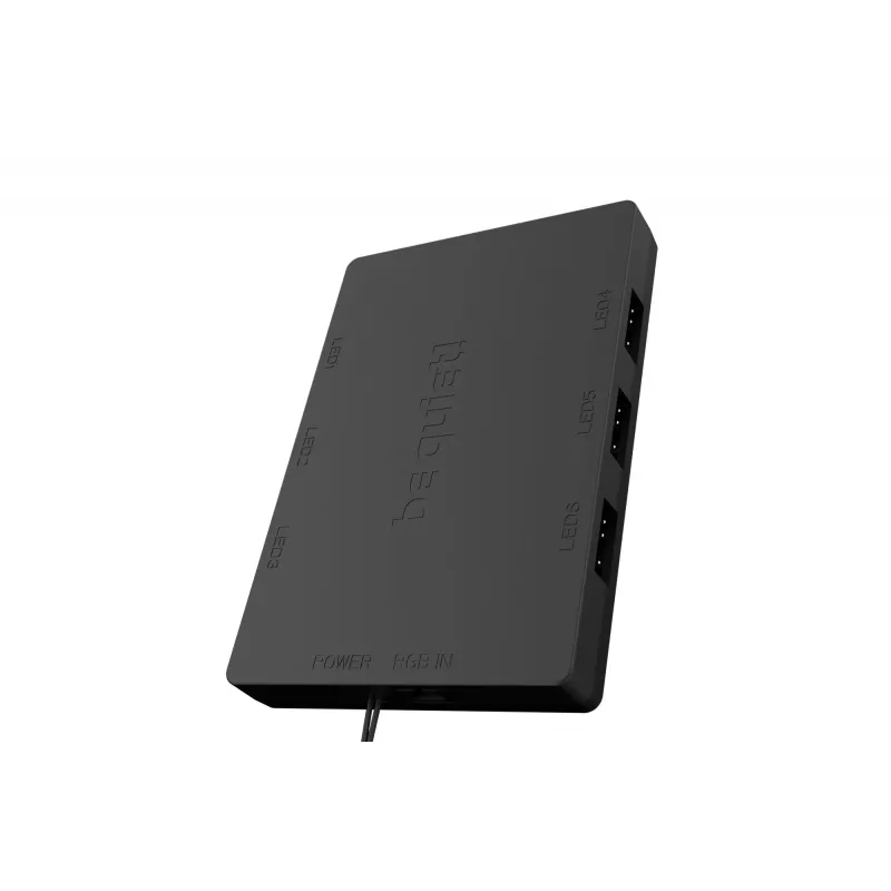 be quiet Light Wings ventola 140mm ARGB PWM nero confezione da 3