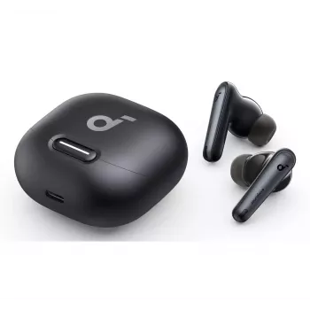 Cuffie in-ear wireless Anker Liberty 4 NC — nere, Bluetooth, ricarica USB-C