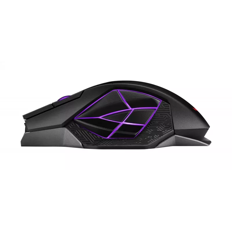 Mouse ASUS ROG Spatha X Gaming per destrorsi RF Wireless + USB Type-C ottico 19000 DPI