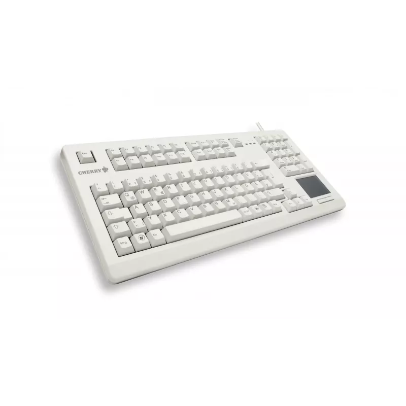Tastiera CHERRY TouchBoard G80-1190 universale USB QWERTZ tedesco grigio