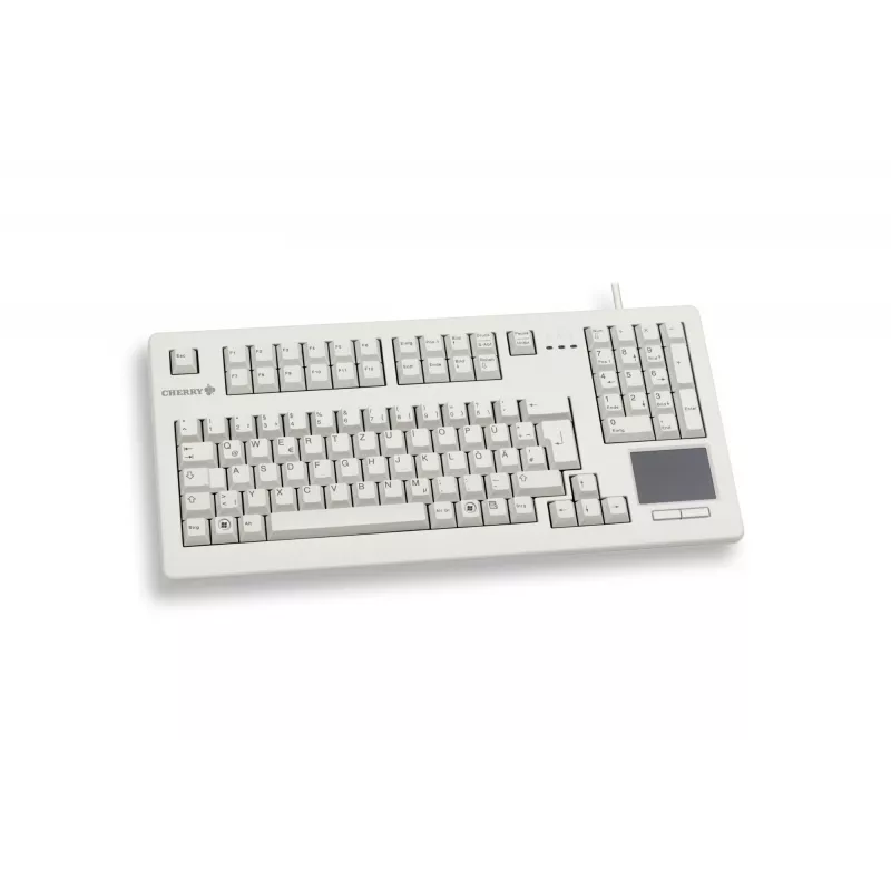 Tastiera CHERRY TouchBoard G80-1190 universale USB QWERTZ tedesco grigio